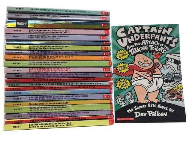 The Adventures of Captain Underpants by Dav Pilkey: A Children's Book –  TheBookBundler