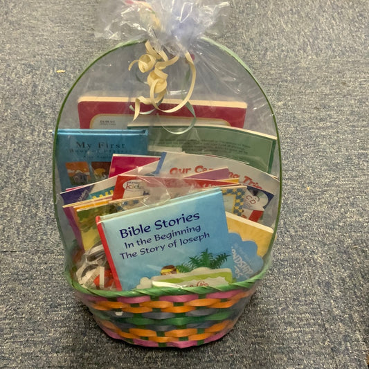 Christian Baby/Toddler Easter- Book Gift Basket