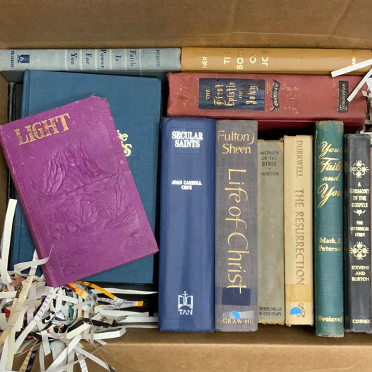 Vintage Christian/Religious: 15 Books- Book Bundle by Theme