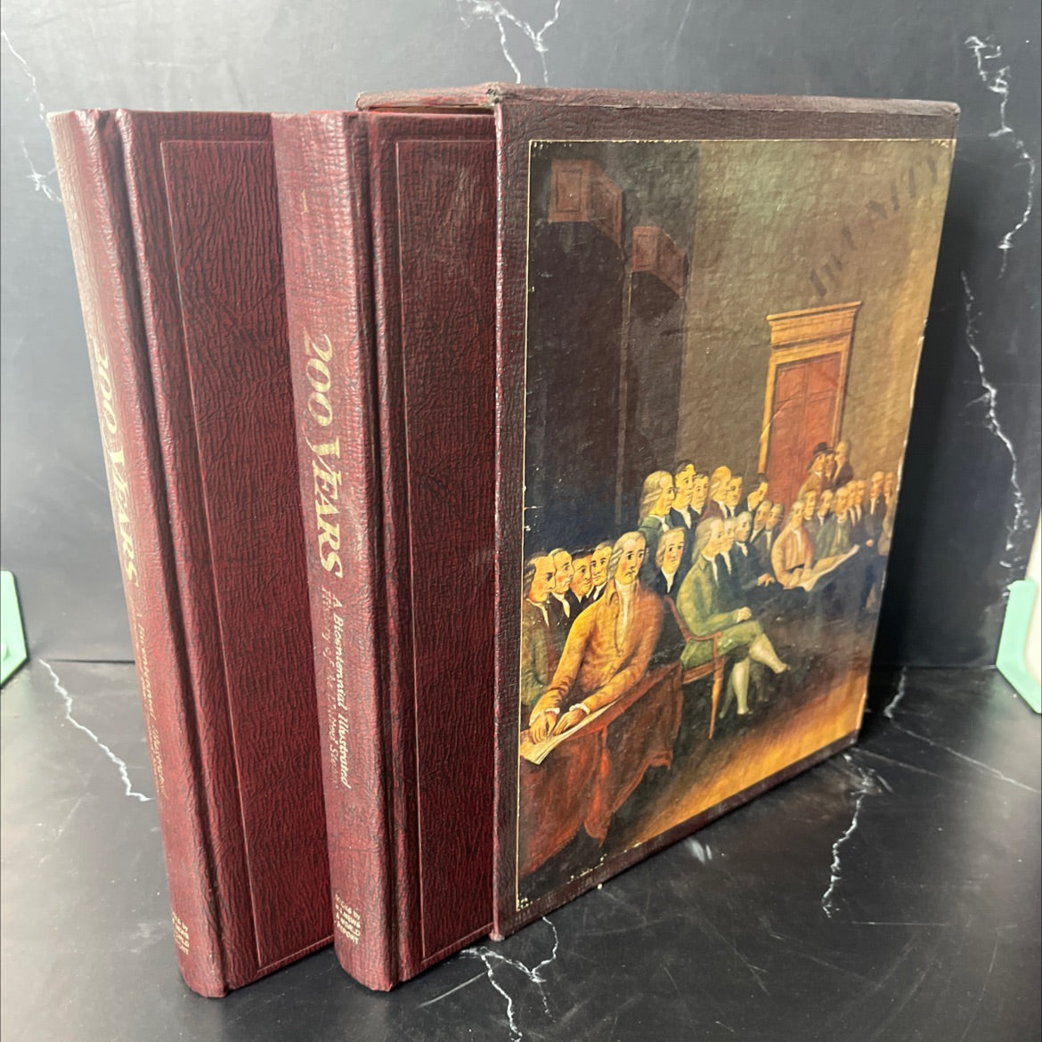 200 Years - 200 years a bicentennial illustrated history of the united states book, by Joseph Newman (Directing image 1