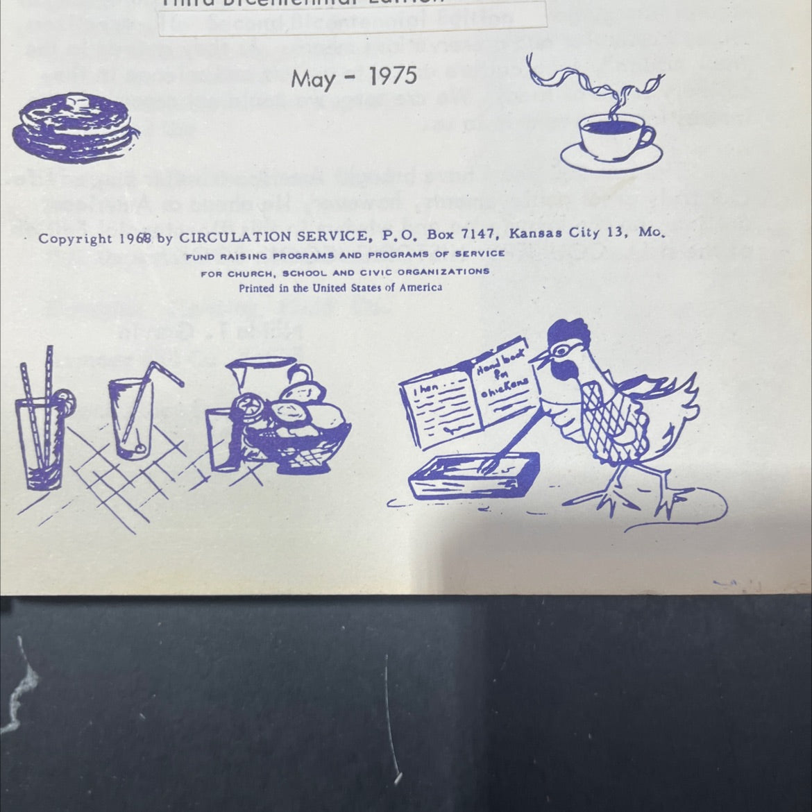 a book of favorite recipes compiled by women's division of kerr country chamber of commerce book, by unknown, 1975 image 3
