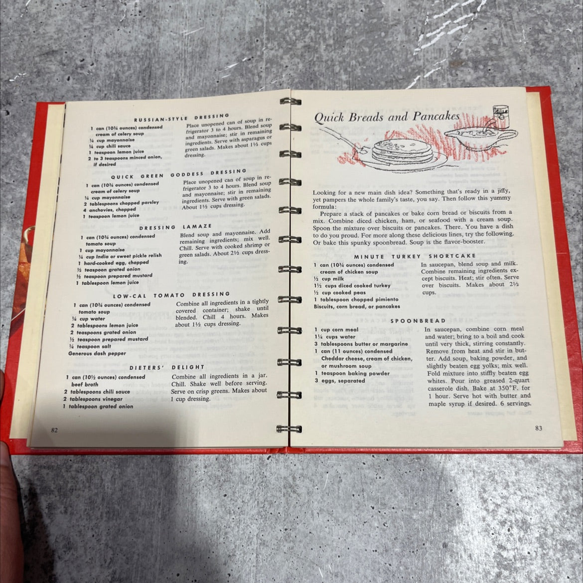 a campbell cookbook cooking with soup book, by unknown, 1976 Hardcover image 4