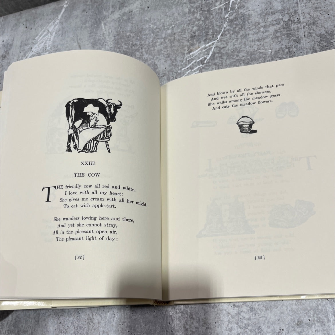 a child's garden of verses book, by robert louis stevenson, 1985 Hardcover image 4