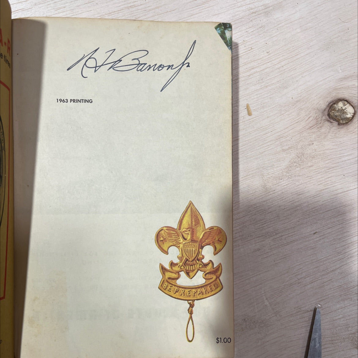 a handbook of training for citizenship through scouting book, by unknown, 1963 Paperback, Vintage image 3