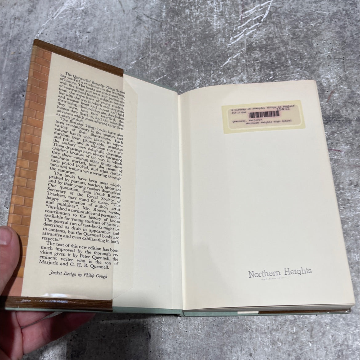 a history of everyday things in england volume iii 1733 to 1851 book, by marjorie & c. h. b. quennell, 1967 Hardcover image 4