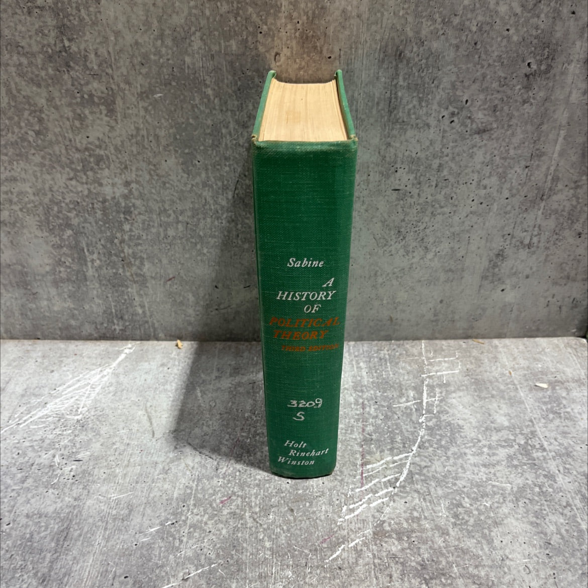 a history of political theory book, by george h. sabine, 1961 Hardcover image 4