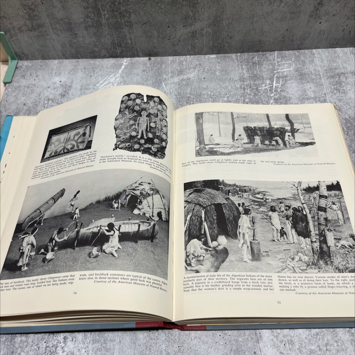 a pictorial history of the american indian book, by oliver la farge, 1957 Hardcover image 4