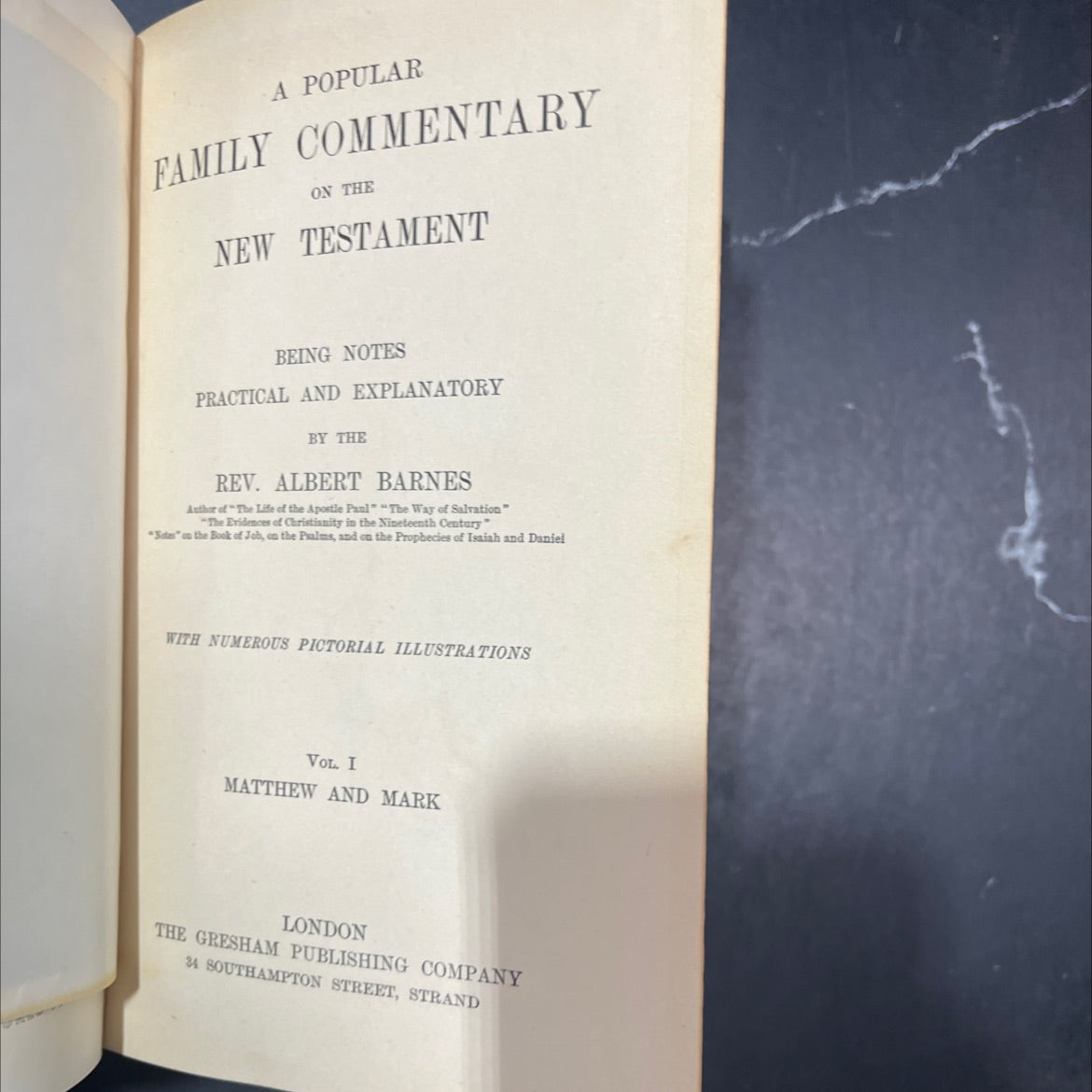 a popular family commentary on the new testament being notes practical and explanatory book, by rev. albert barnes, image 3