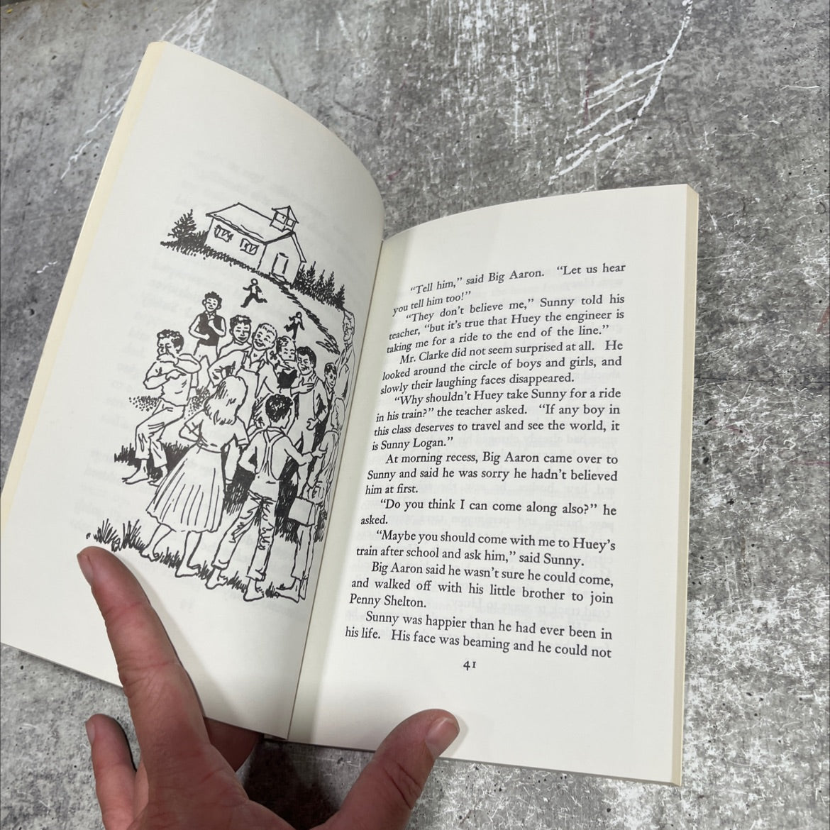 a ride with huey the engineer book, by jesse stuart, 1973 Paperback image 4