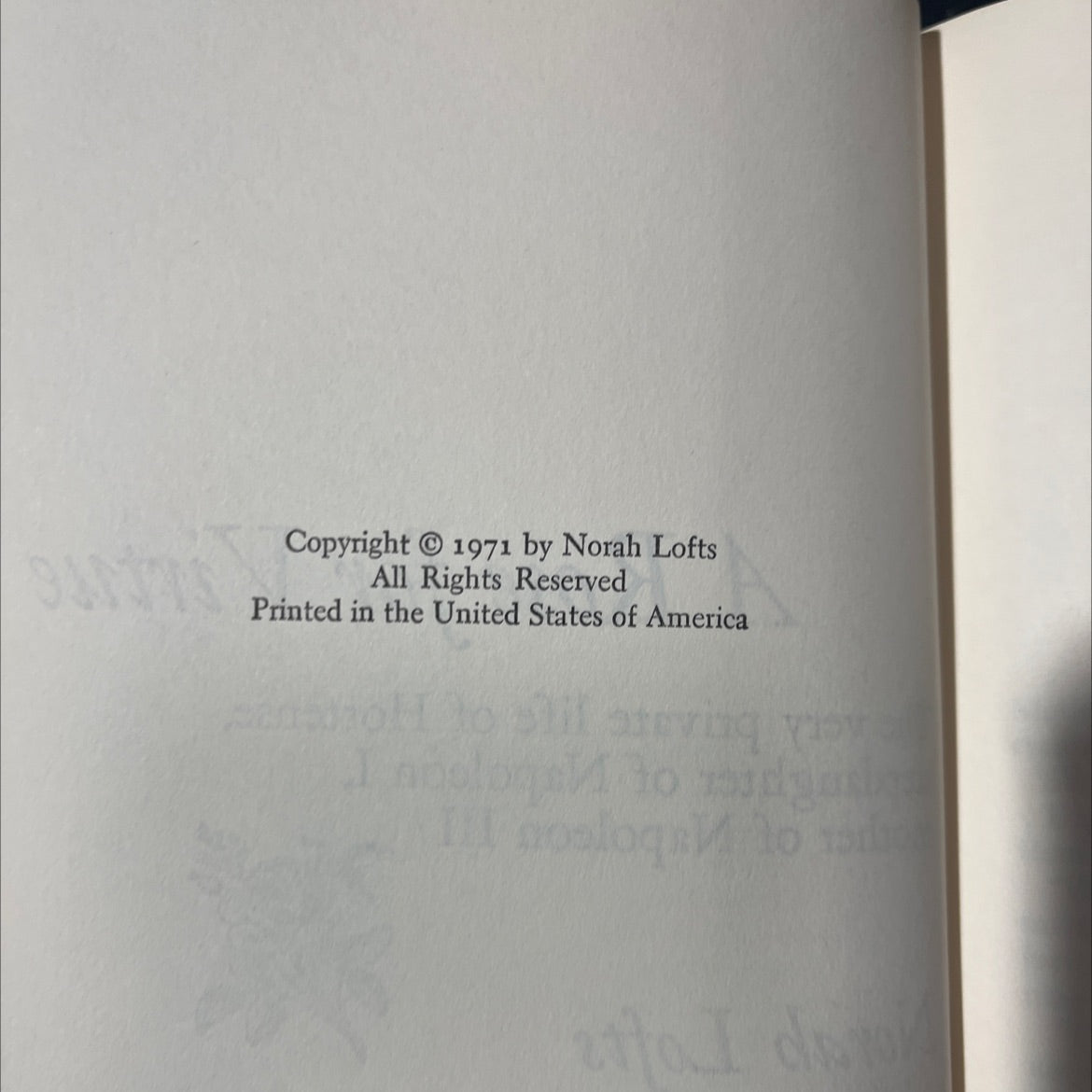 a rose for virtue the very private life of hortense, stepdaughter of napoleon i, mother of napoleon iii book, by norah image 3