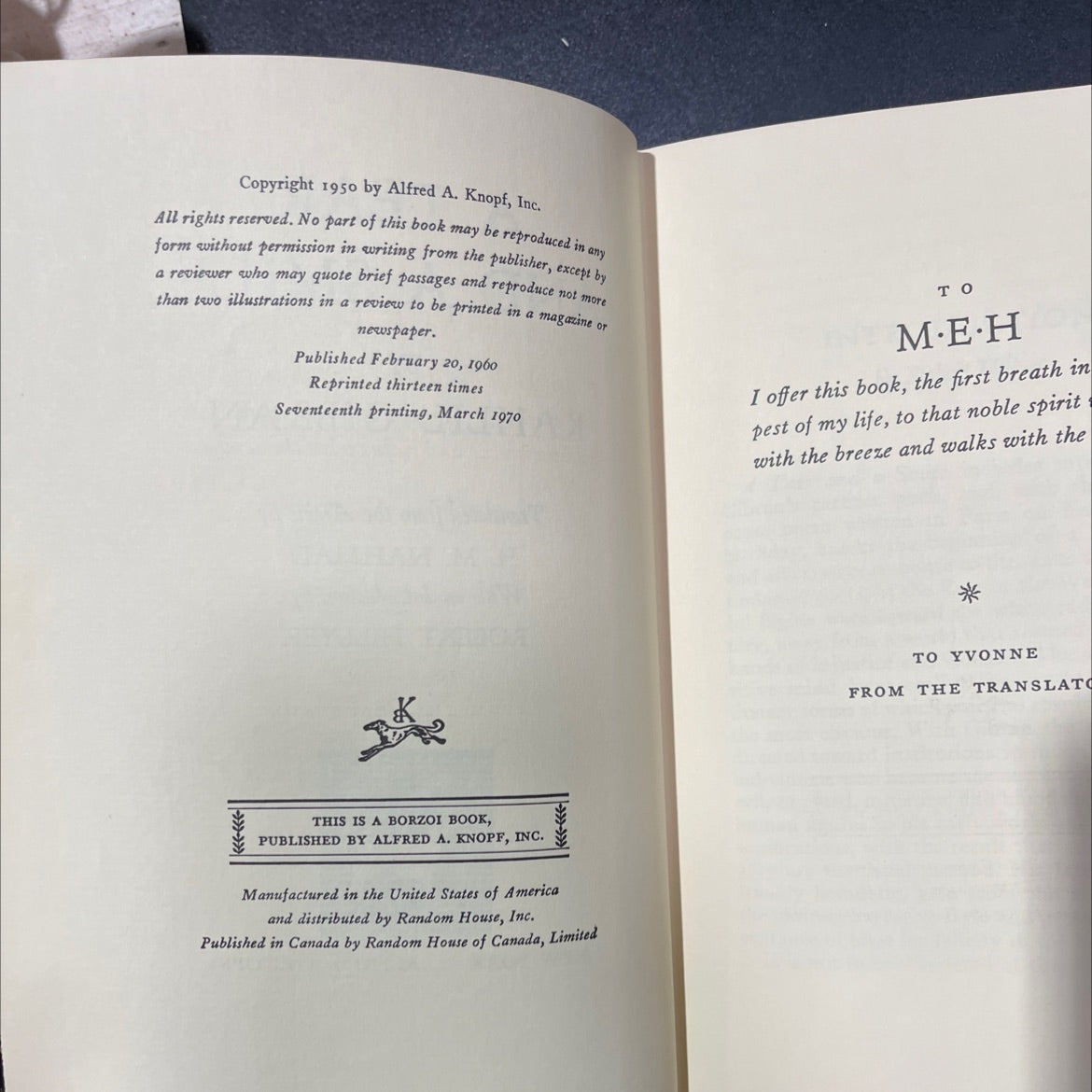 a tear and a smile book, by kahlil gibran, 1970 Hardcover image 3