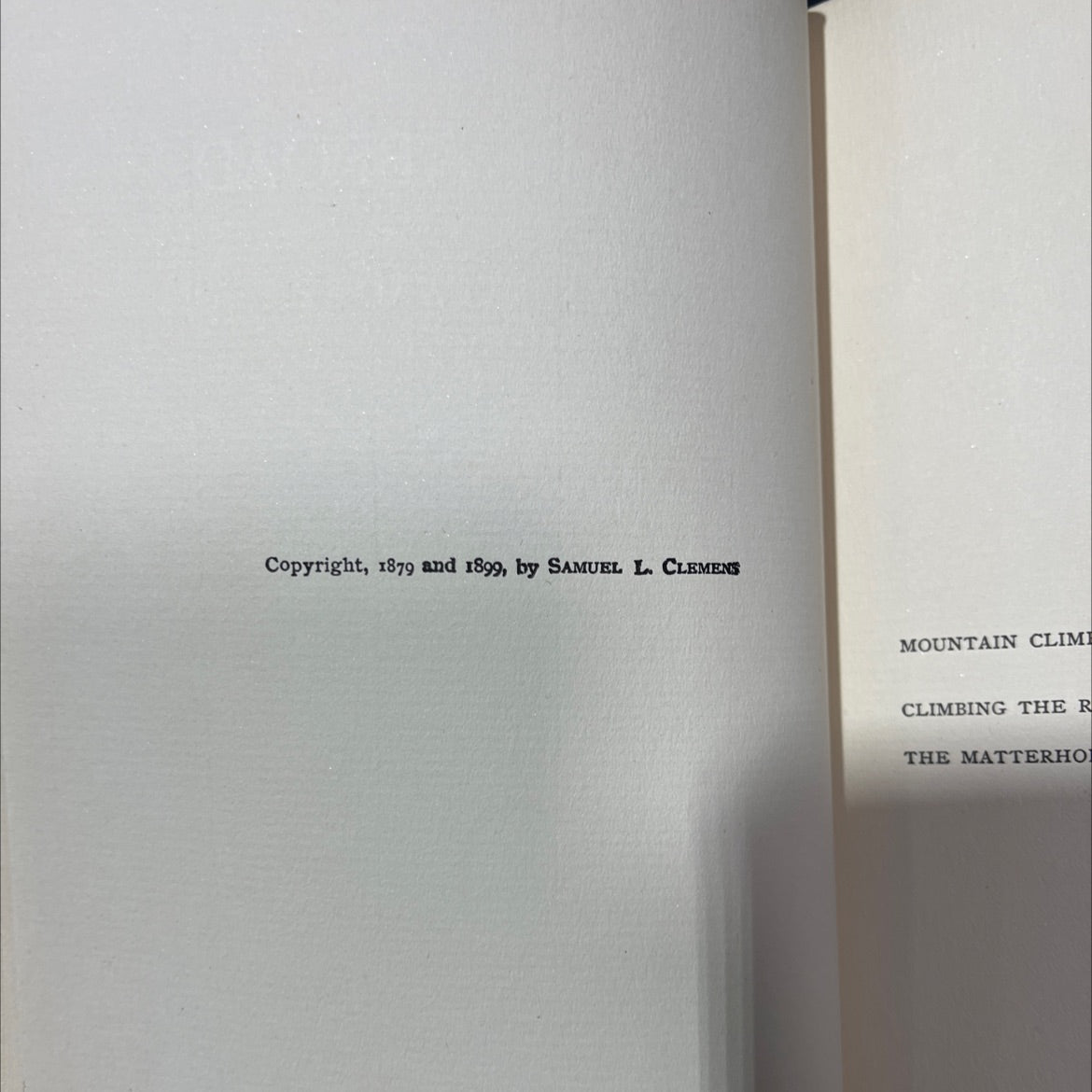 a tramp abroad book, by mark twain, 1906 Hardcover image 3