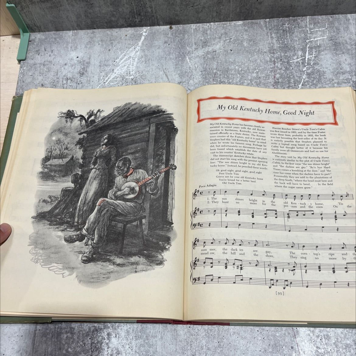 a treasury of stephen foster book, by stephen foster, 1946 Hardcover image 4