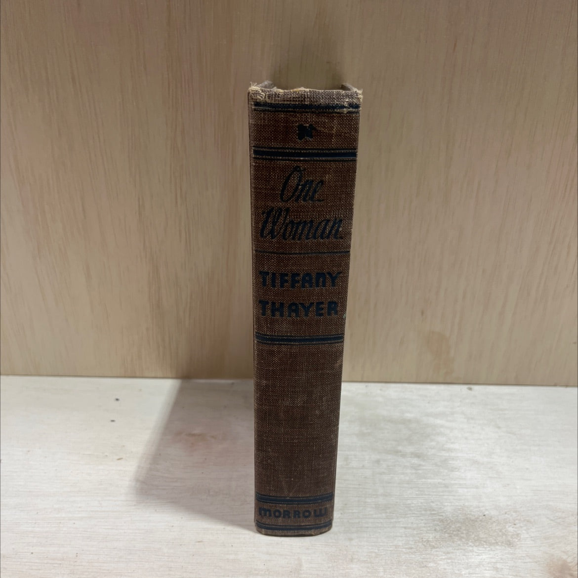 abcdef on in one woman book, by tiffany thayer, 1933 Hardcover image 4