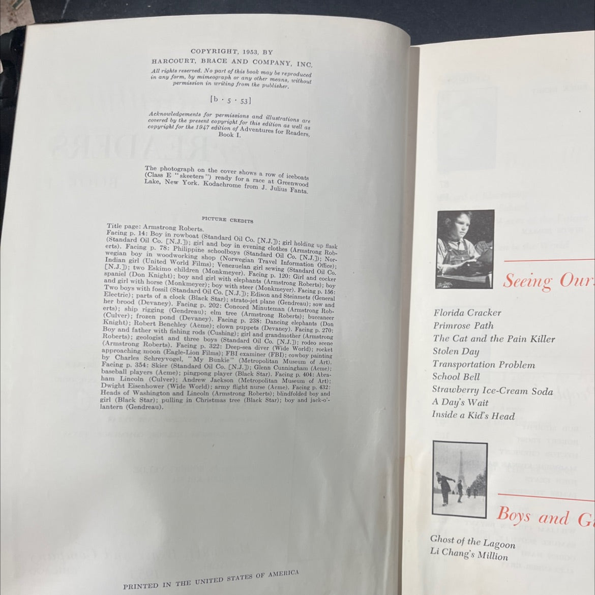 adventures for readers mercury edition book i book, by jacob m. ross, egbert w. nieman, mary rives bowman, 1953 image 3