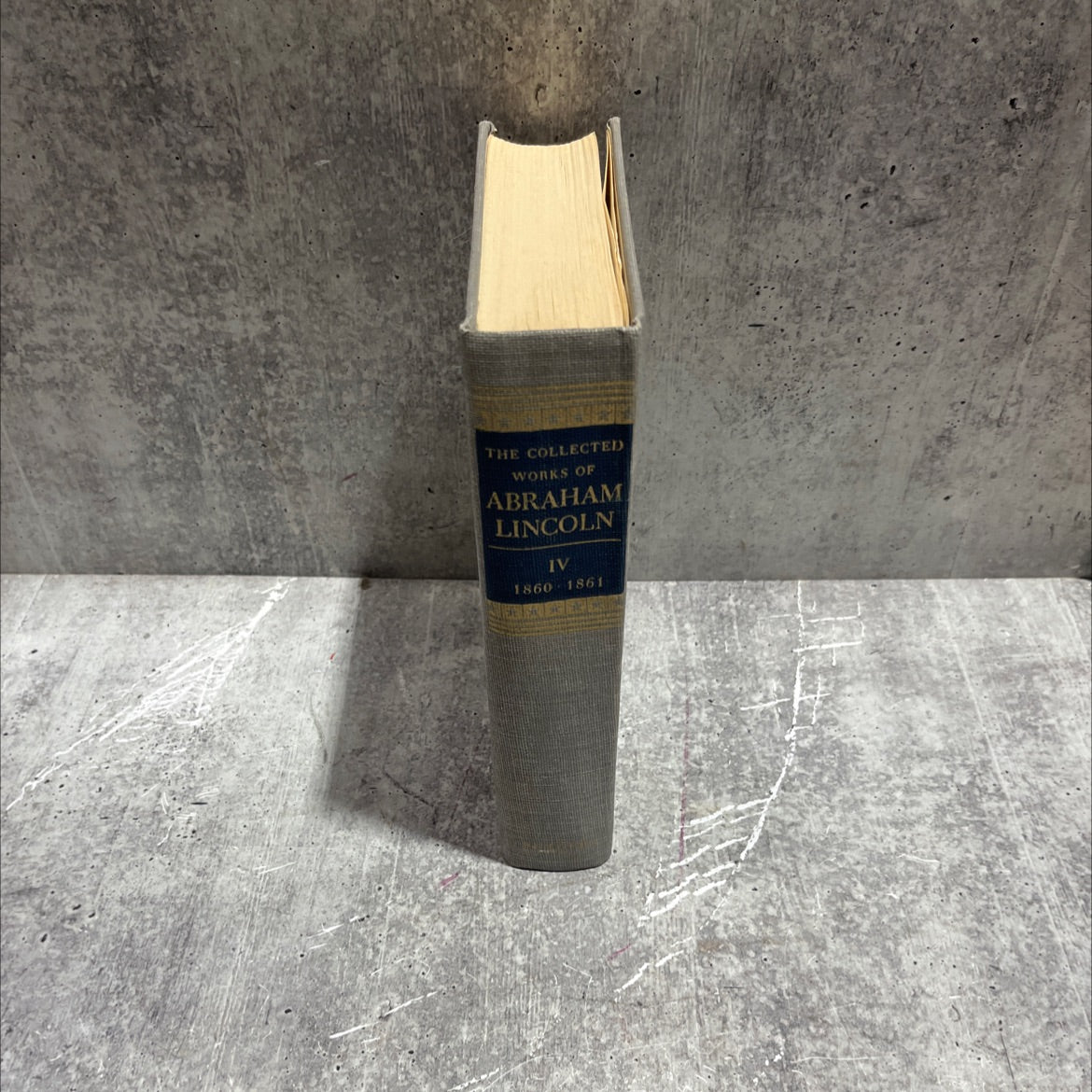 aharea the collected works of abraham lincoln book, by abraham lincoln, 1953 Hardcover image 4