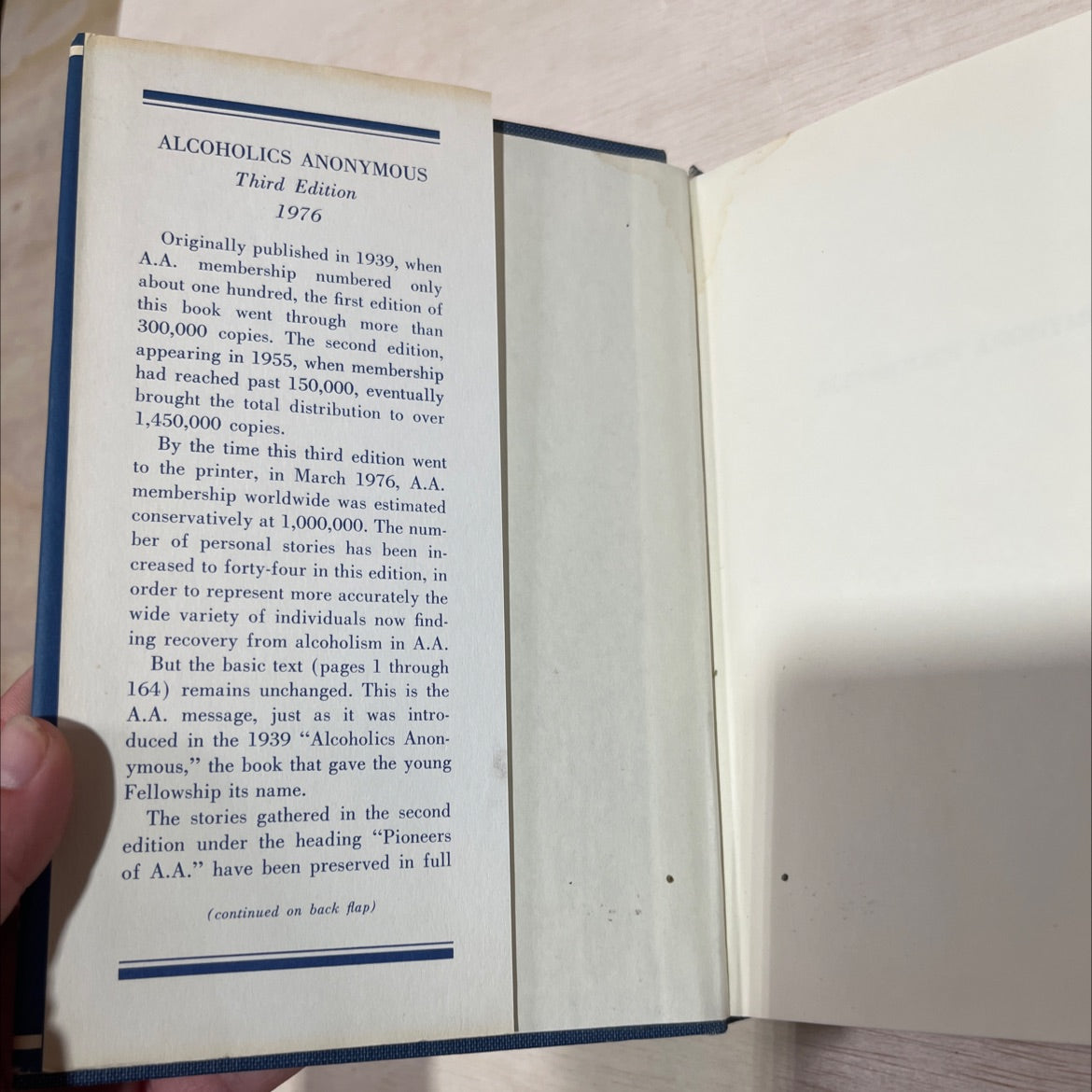 alcoholics anonymous the story of how many thousands of men and women have recovered from alcoholism book, by bill image 4