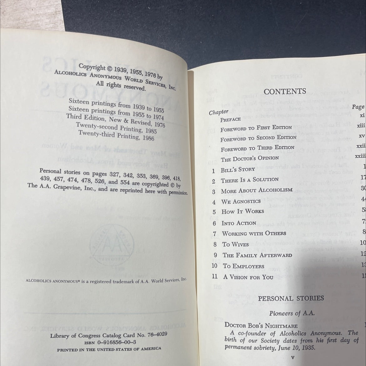 alcoholics anonymous the story of how many thousands of men and women have recovered from alcoholism book, by bill w., image 3