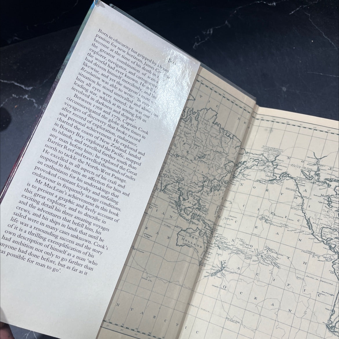 alistair maclean captain cook book, by alistair maclean, 1972 Hardcover image 4