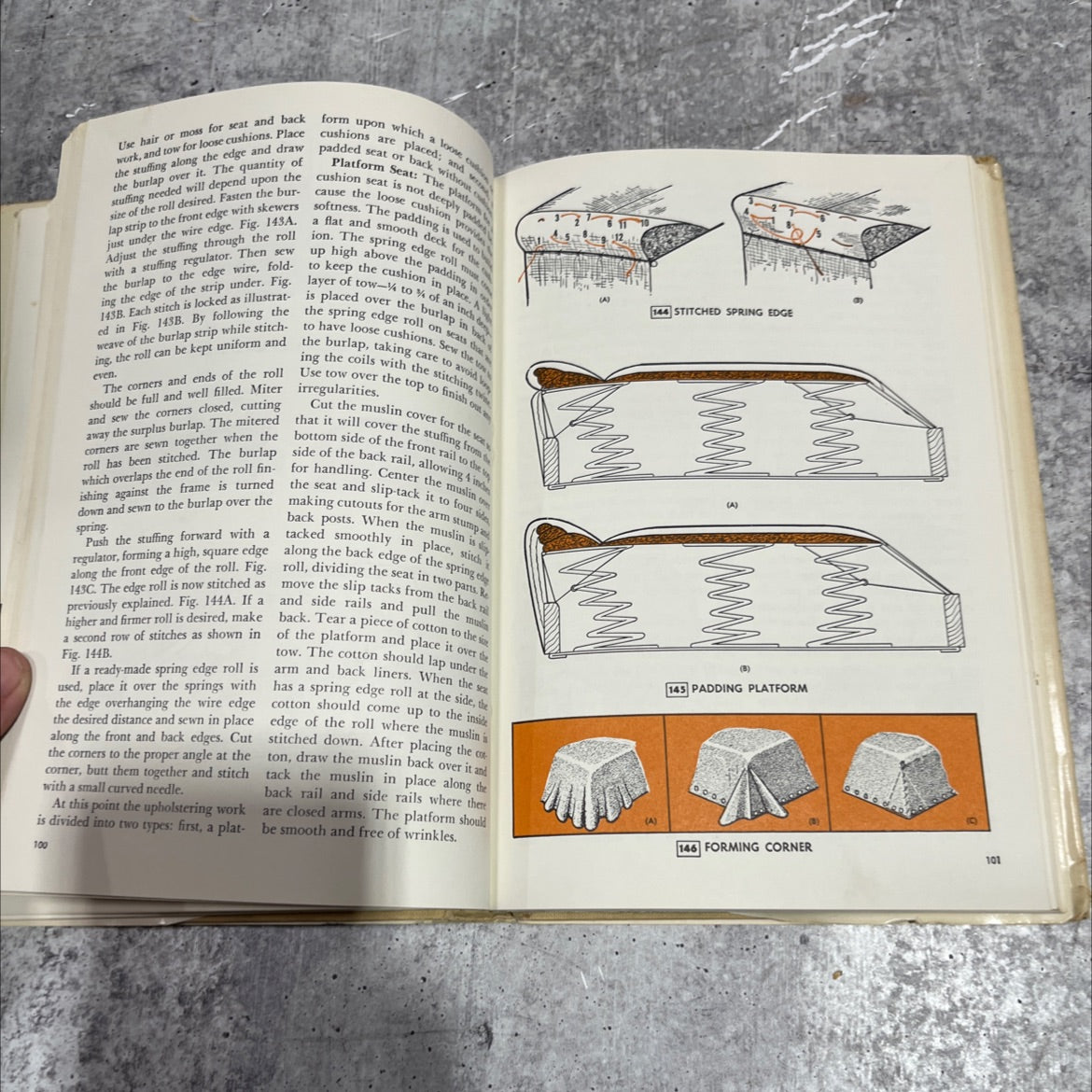 all about upholstering book, by John Bergen, 1962 Hardcover image 4