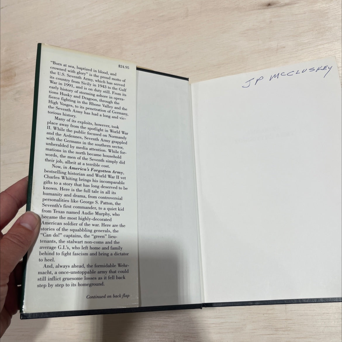 america's forgotten army the story of the u.s. seventh bydd book, by charles whiting, 1999 Hardcover image 4