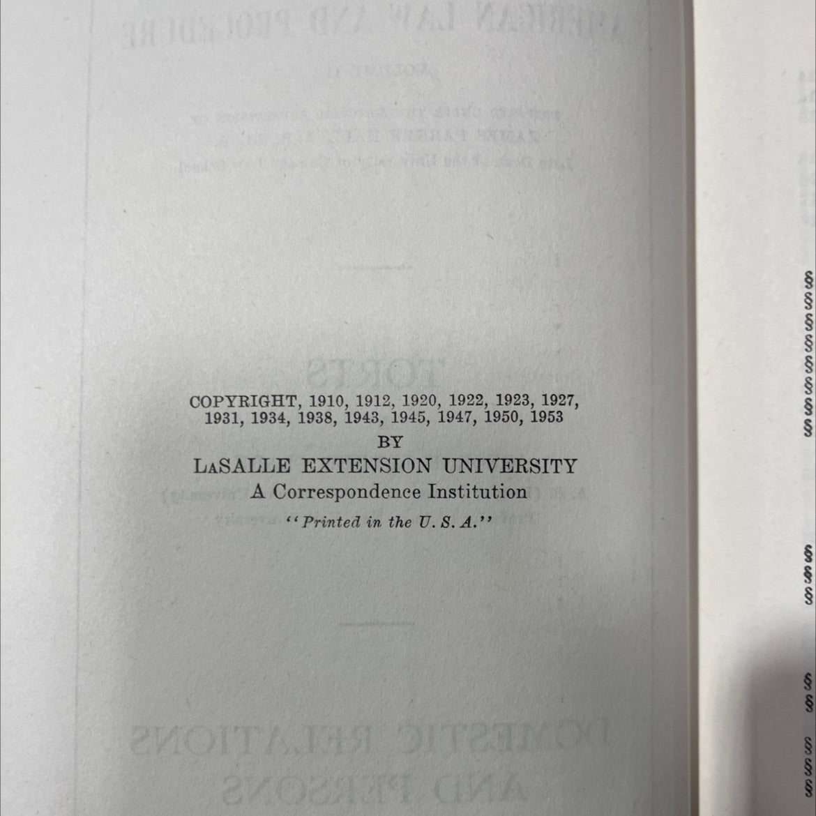 american law and procedure volume ii book, by james parker hall, george luther clark, albert martin kales, 1953 image 3