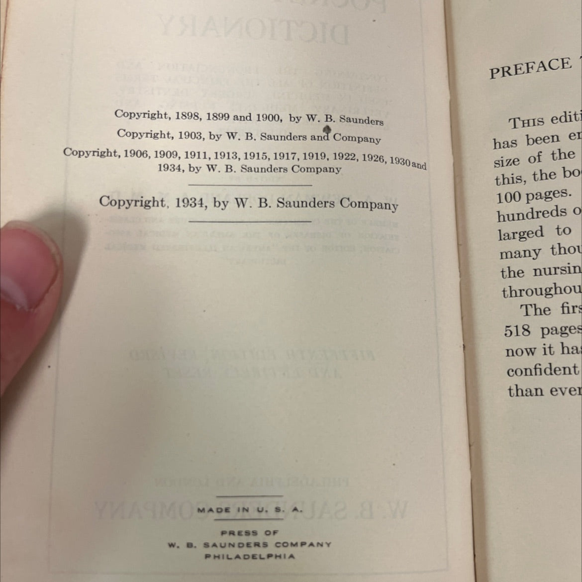american pocket medical dictionary containing and the pronunciation definition of all the principal terms used in image 3