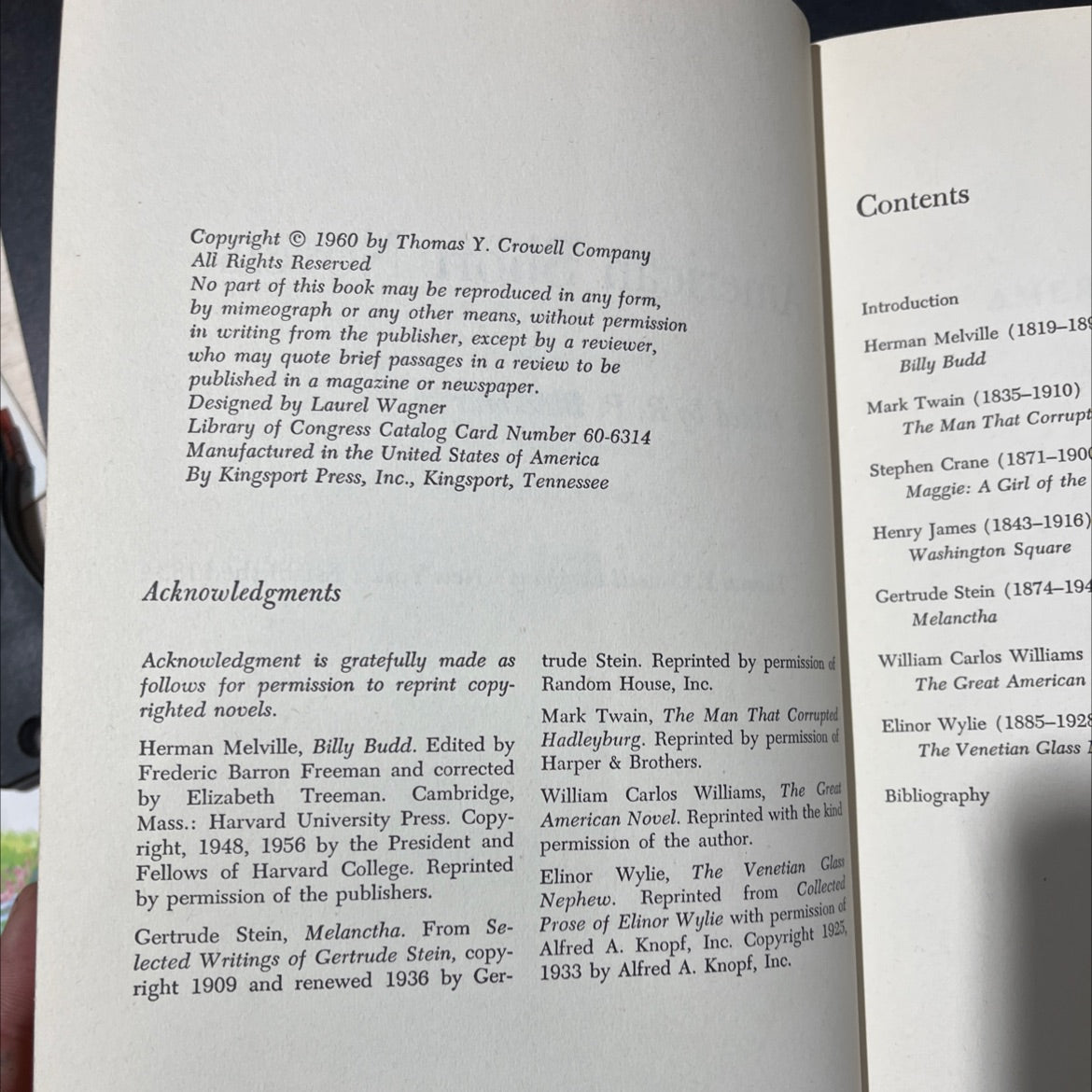 american short novels book, by R. P. Blackmur, 1960 Hardcover image 3