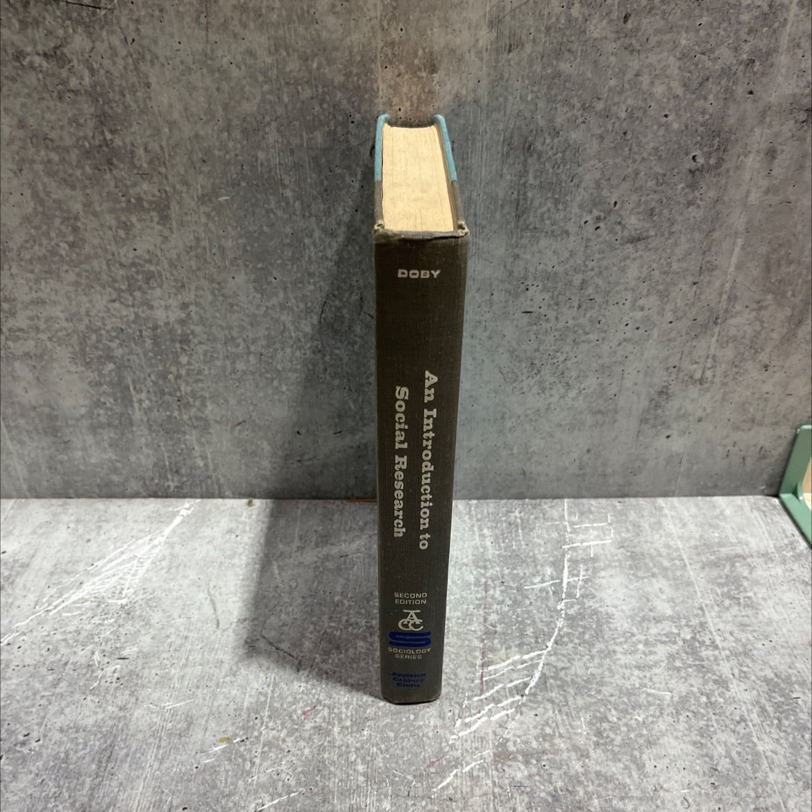 an introduction to social research book, by john t. doby, 1967 Hardcover image 4