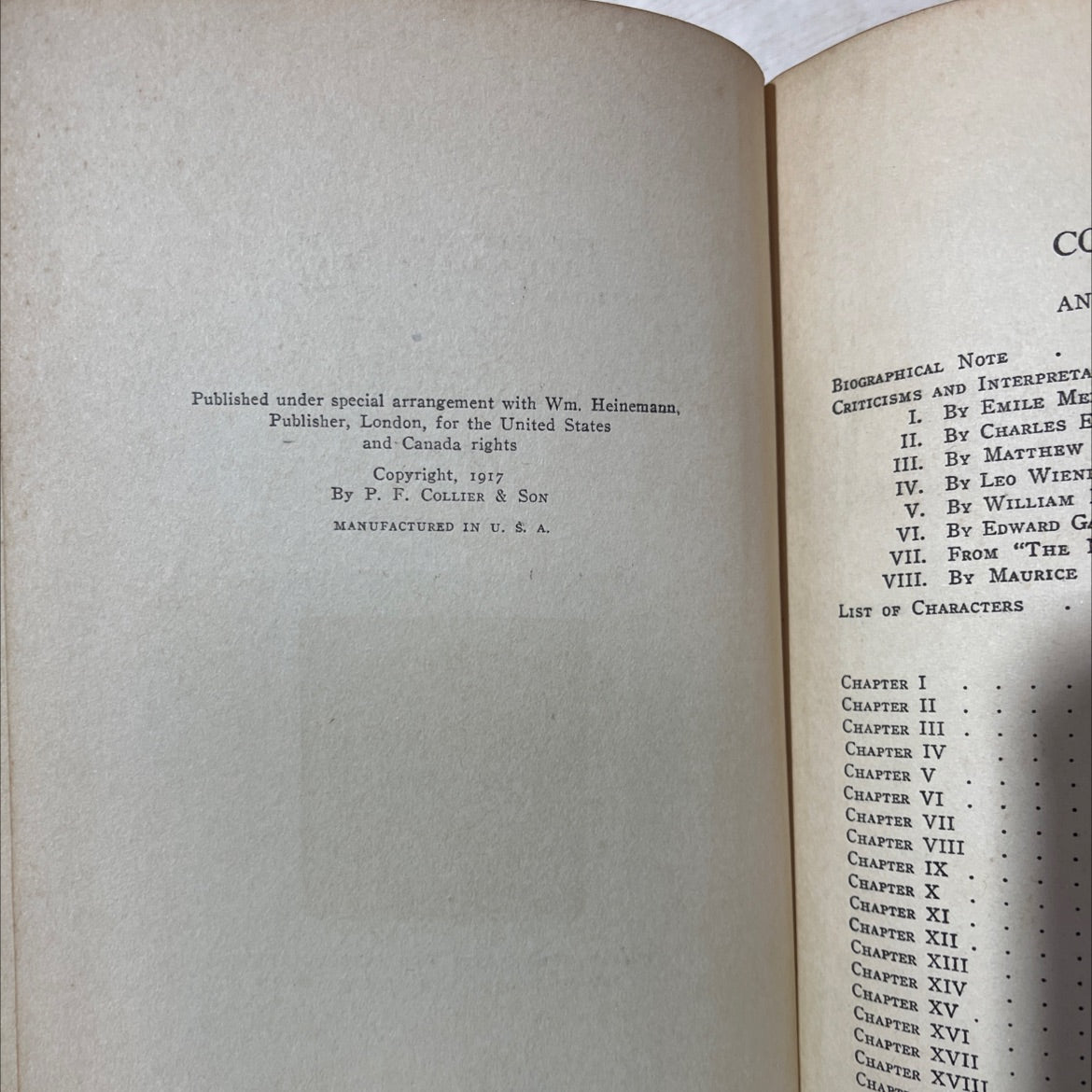 anna karenin volume i book, by leo tolstoy, 1917 Hardcover, Antique image 3