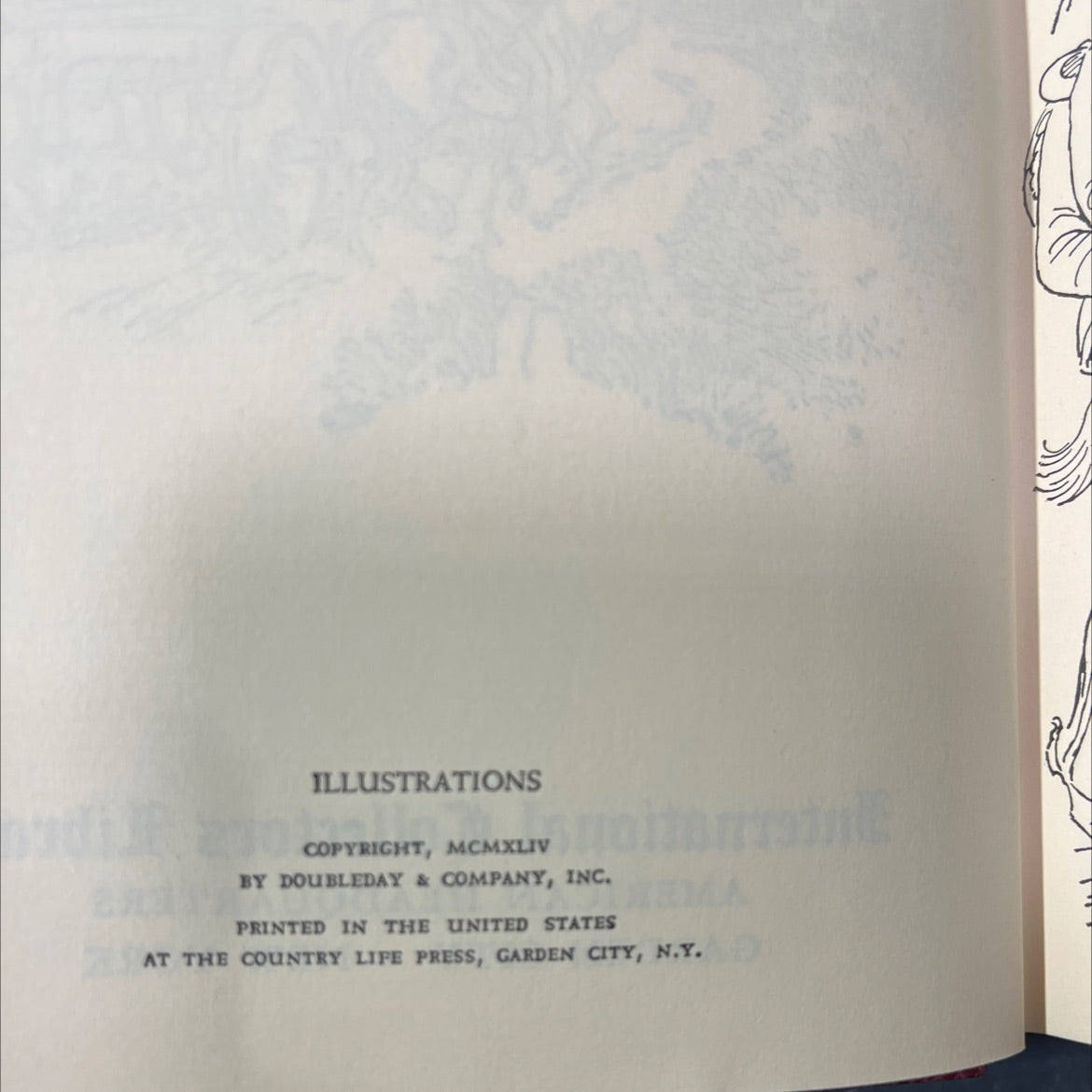 anna karenina book, by leo tolstoy, 1944 Leather image 3