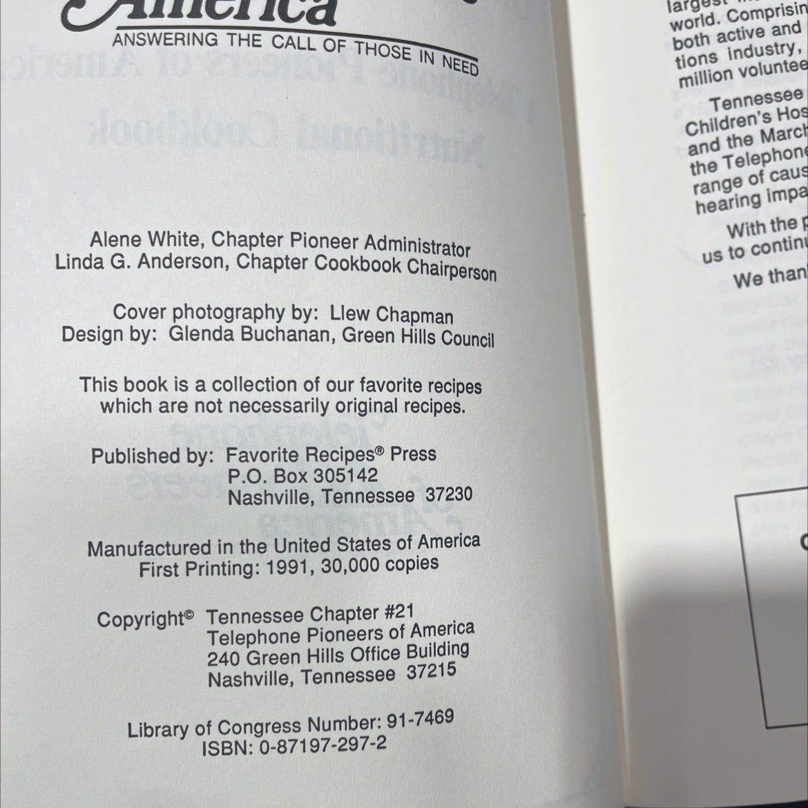 answering the call of those in need book, by Faye John, 2001 Paperback image 3
