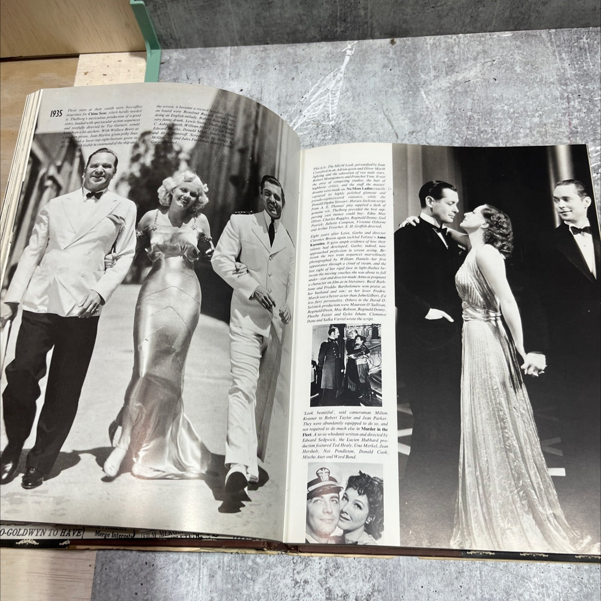 ars gratia artis themgmstory the complete history of fifty roaring years book, by john douglas eames, 1976 Hardcover image 4