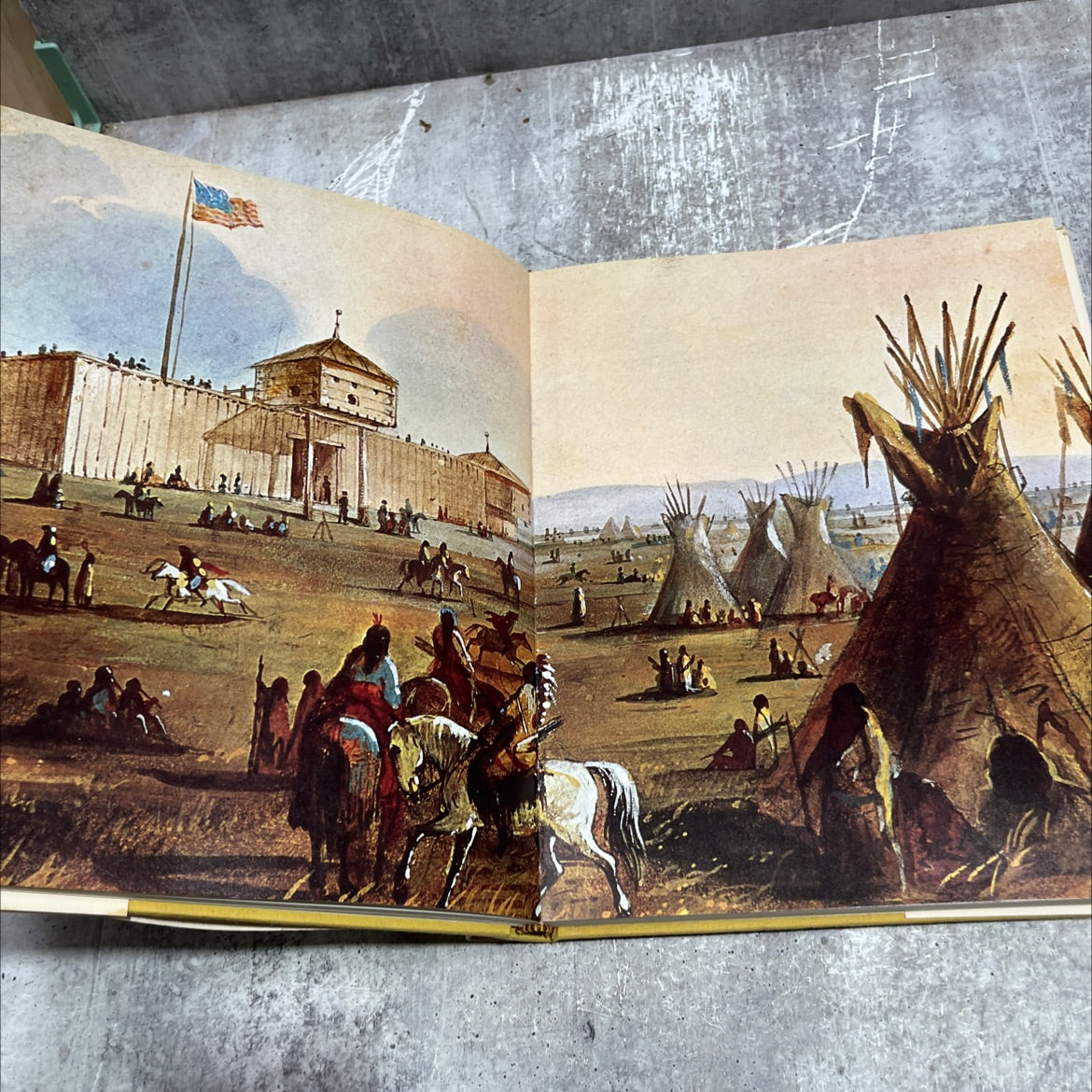 artists of the old west book, by john c. ewers, 1973 Hardcover image 4