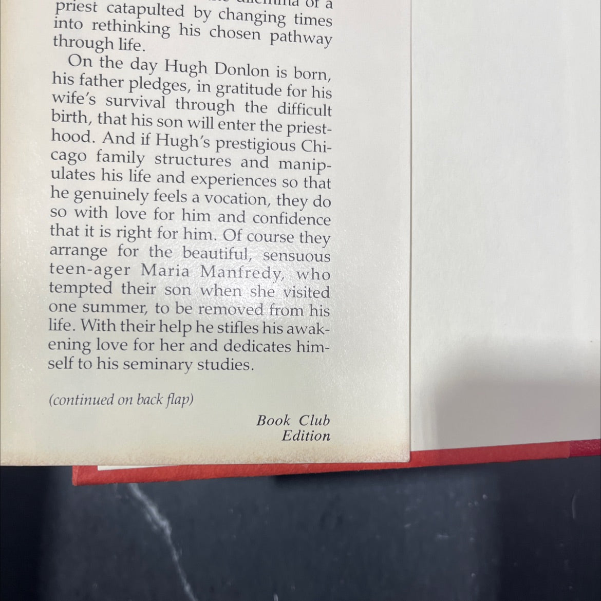 ascent into hell book, by andrew m. greeley, 1983 Hardcover image 4