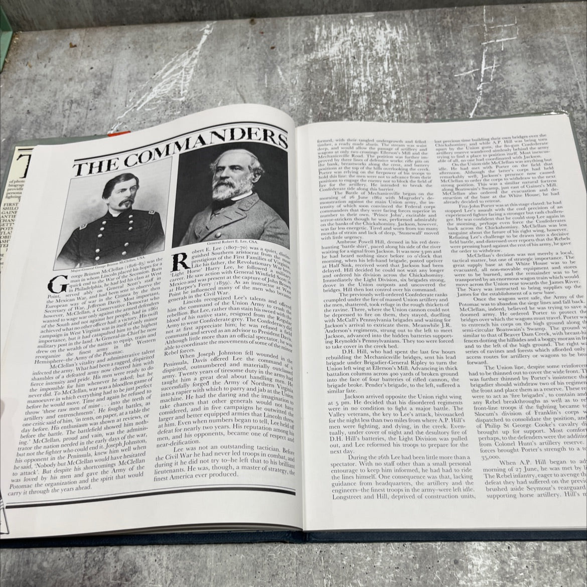 battles of the civil war book, by curt johnson & mark mclaughlin, 1977 Hardcover image 4