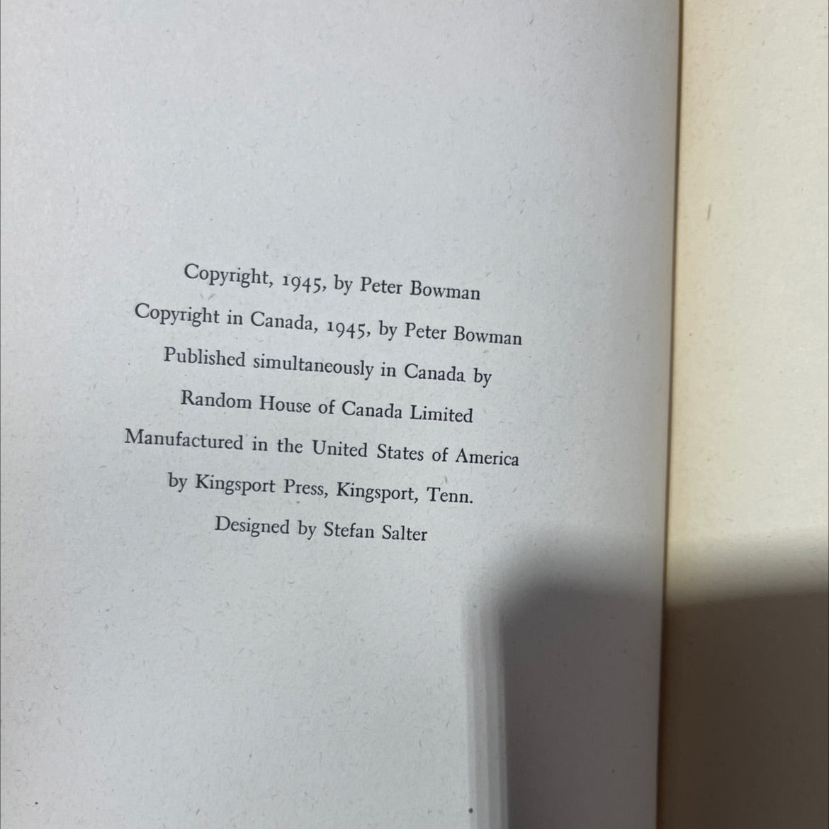 beach red book, by peter bowman, 1945 Hardcover image 3