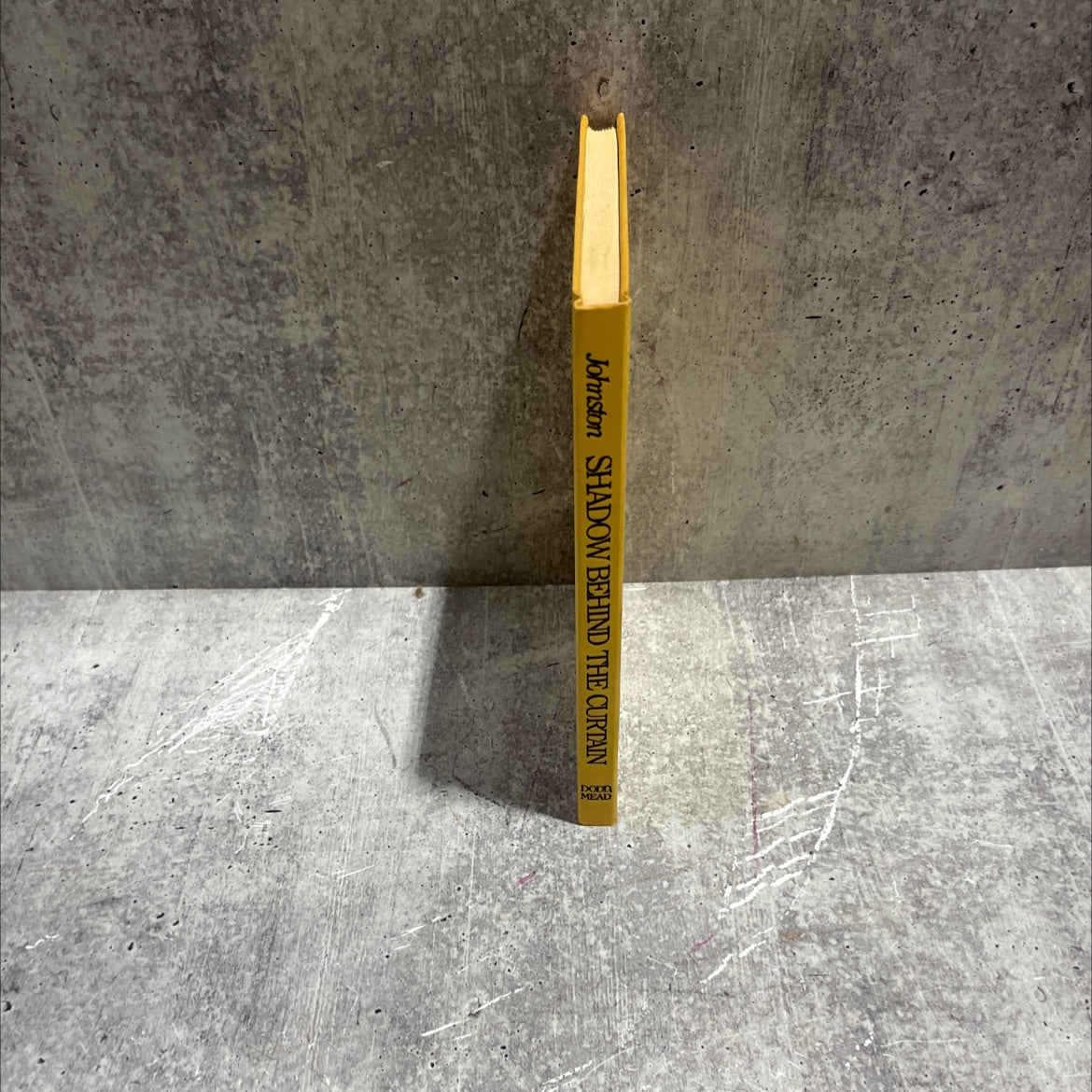 behind the curtain book, by velda johnston, 1985 Hardcover image 4