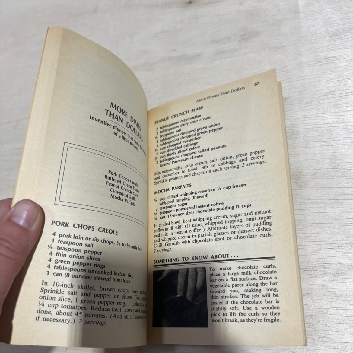 betty crocker's dinner for two book, by unknown, 1977 Paperback image 4