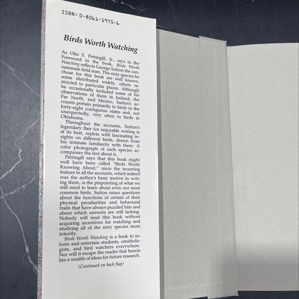 birds worth watching book, by George Miksch Sutton, 1986 Hardcover image 4