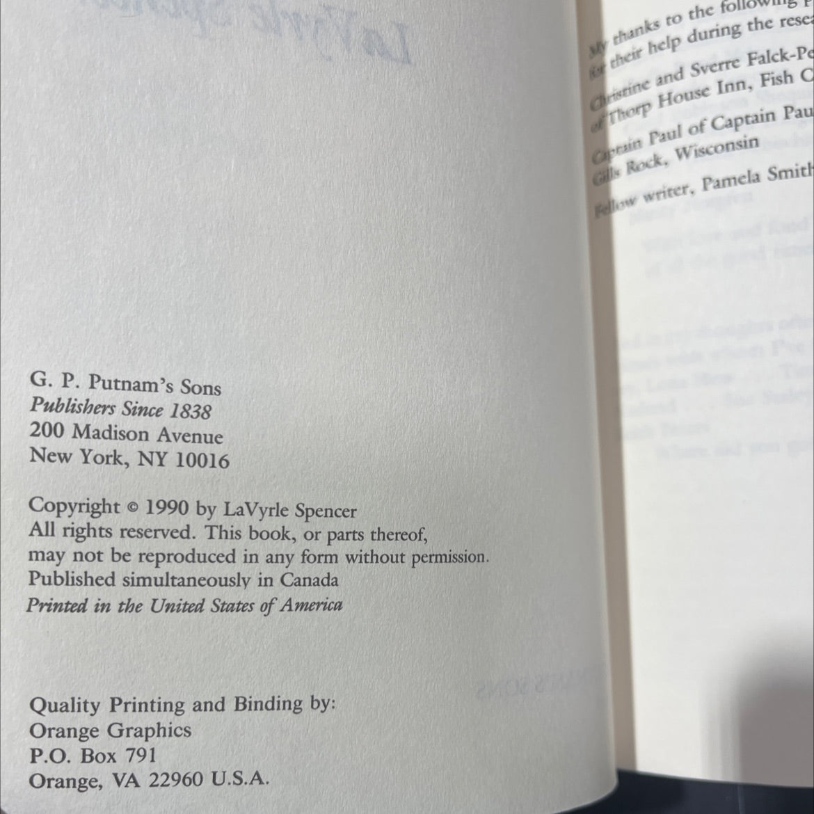 bitter sweet book, by LaVyrle Spencer, 1990 Hardcover image 3