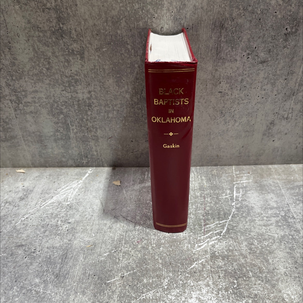 black baptists in oklahoma book, by j. m. gaskin, d.d., litt.d., ll.d. sr., 1992 Hardcover image 4