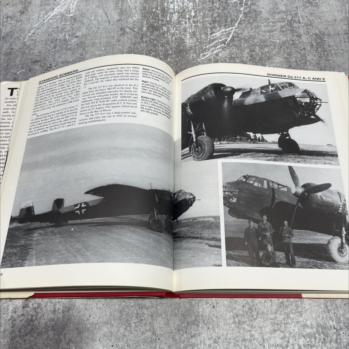 bombers of the luftwaffe book, by joachim dressel and manfred greihl, 1994 Hardcover image 4