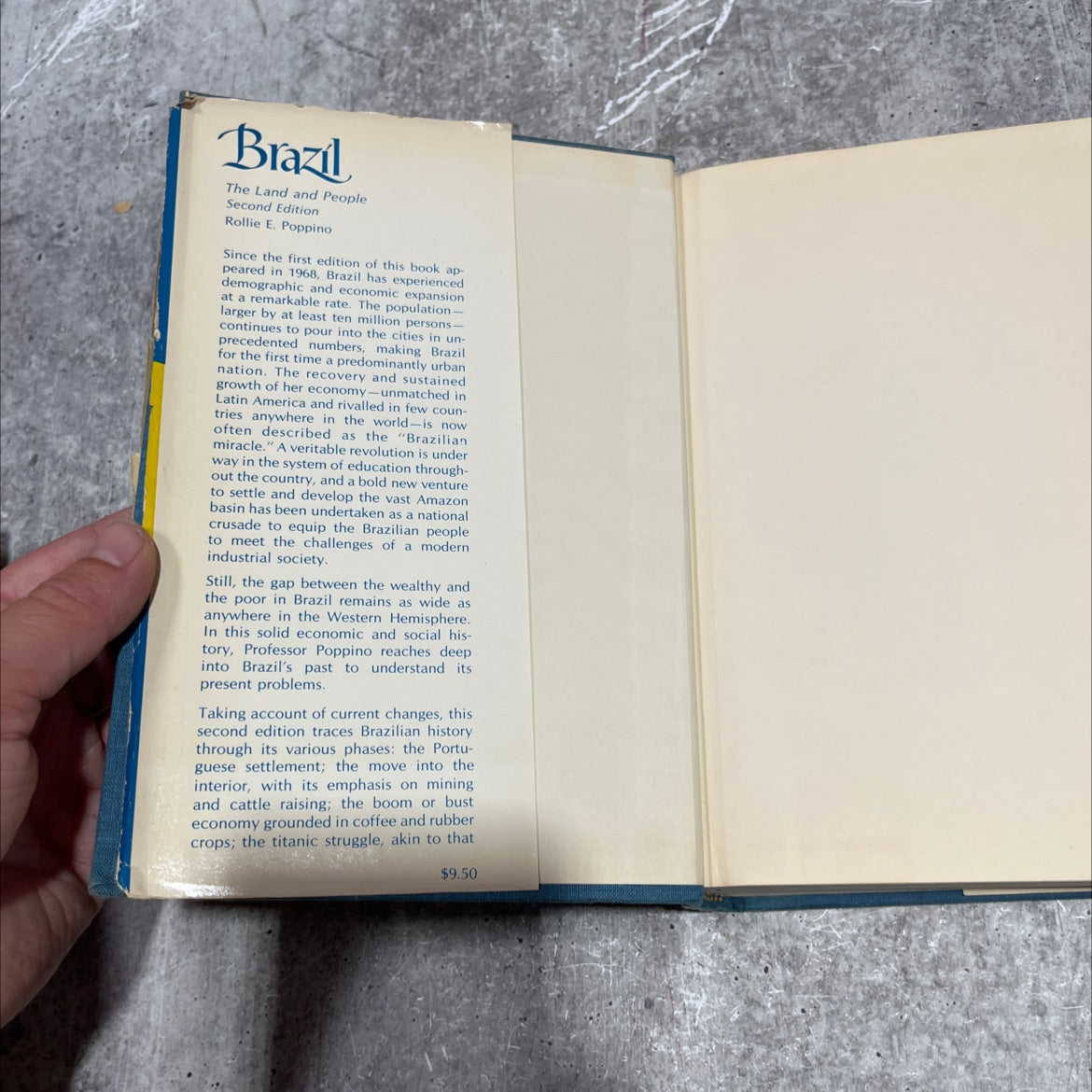 brazil the land and people n histories book, by r. scobie, 1973 Hardcover image 4