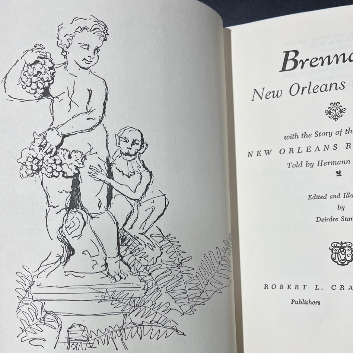 brennan's new orleans cookbook with the story of the fabulous new orleans restaurant book, by hermann b. deutsch, 1964 image 4
