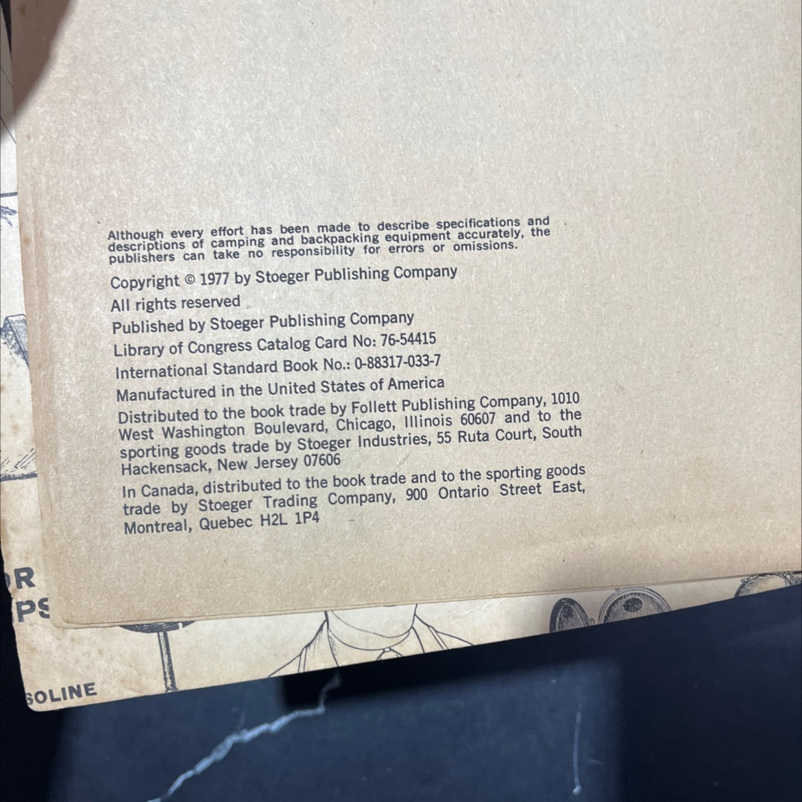 camper's & backpacker's bible book, by C. B. Colby, 1977 Paperback image 3