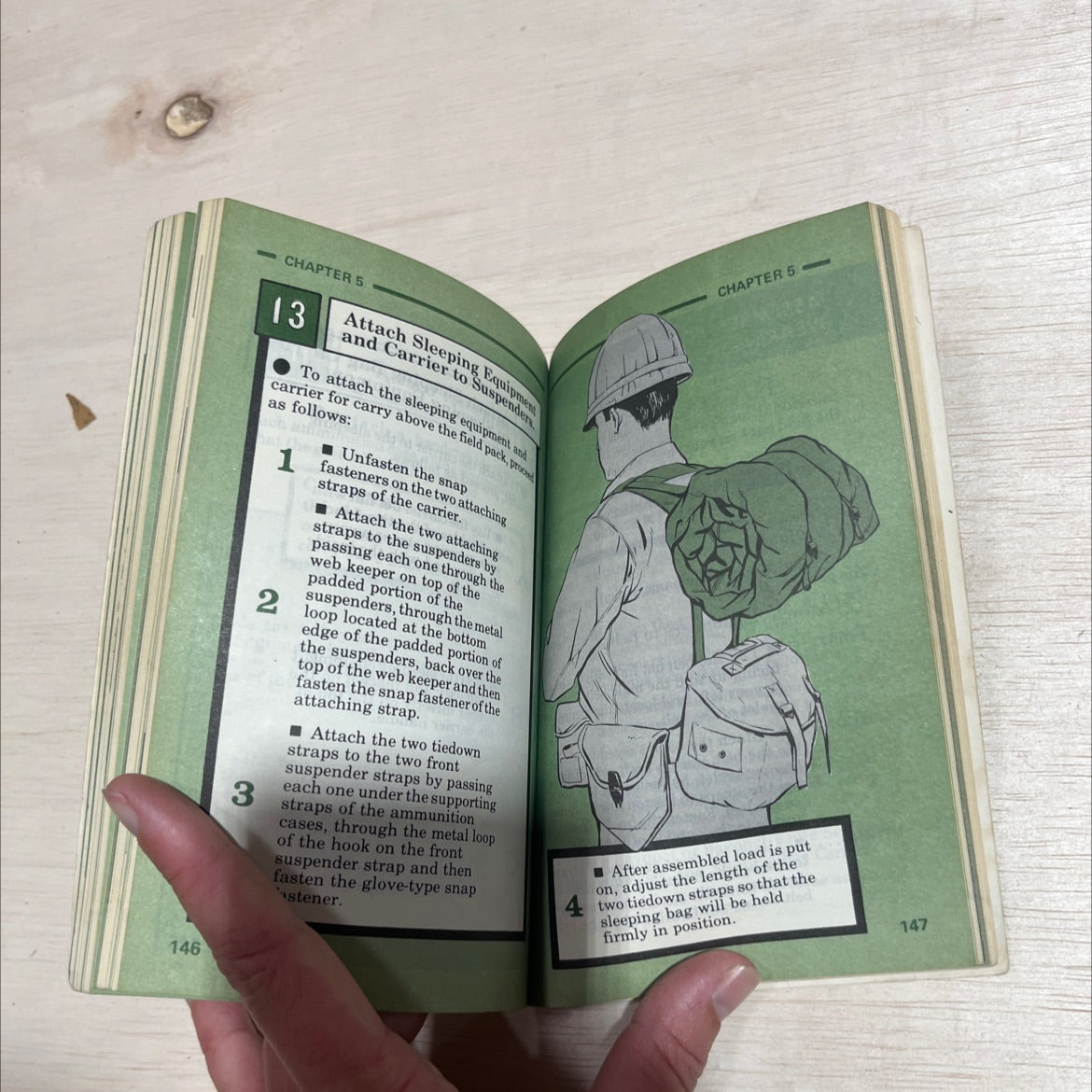 care and use of individual clothing and equipment book, by sgt p herring, 1977 Paperback image 4