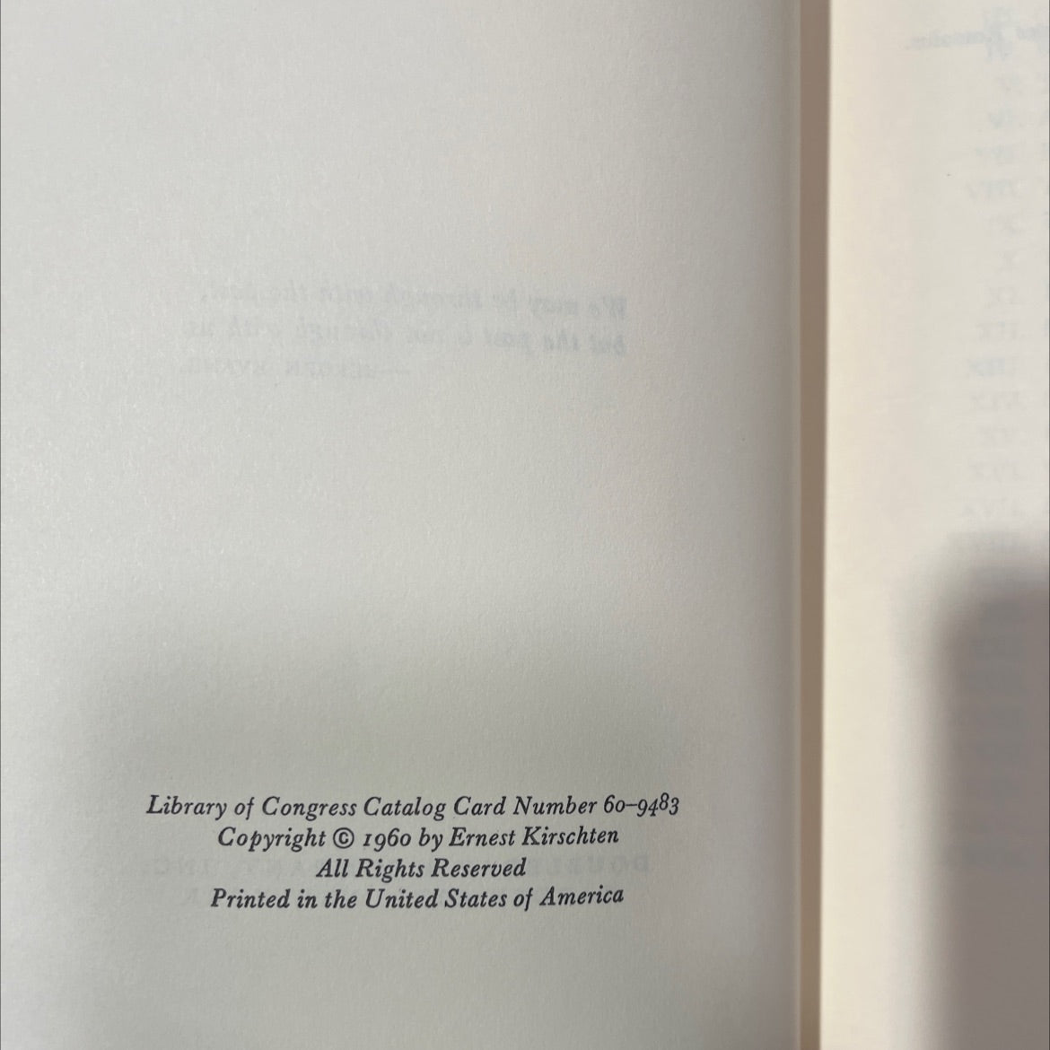 catfish and crystal book, by Ernest Kirschten, 1960 Hardcover, Vintage image 3