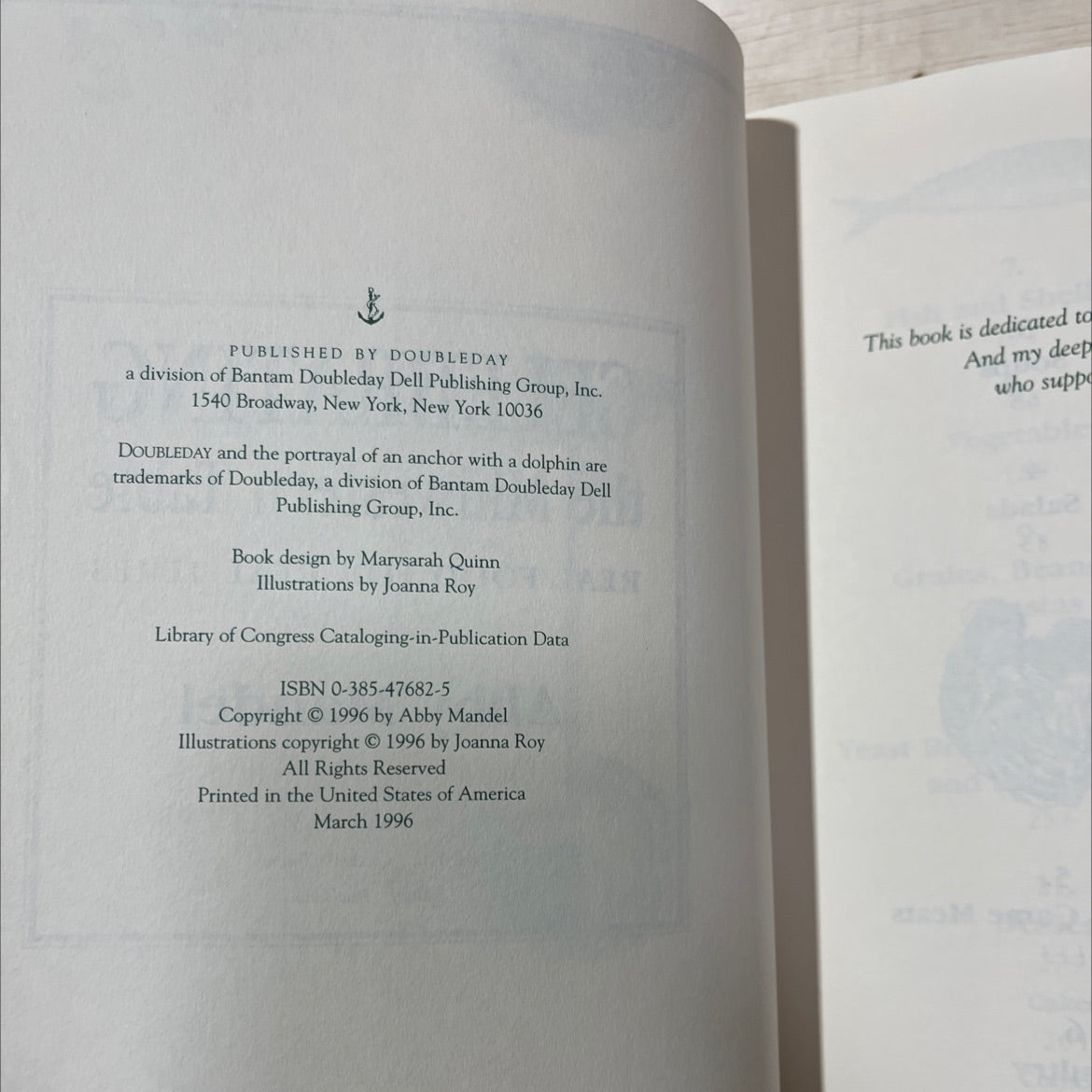 celebrating the midwestern table real food for real times book, by Abby Mandel, 1996 Hardcover image 3