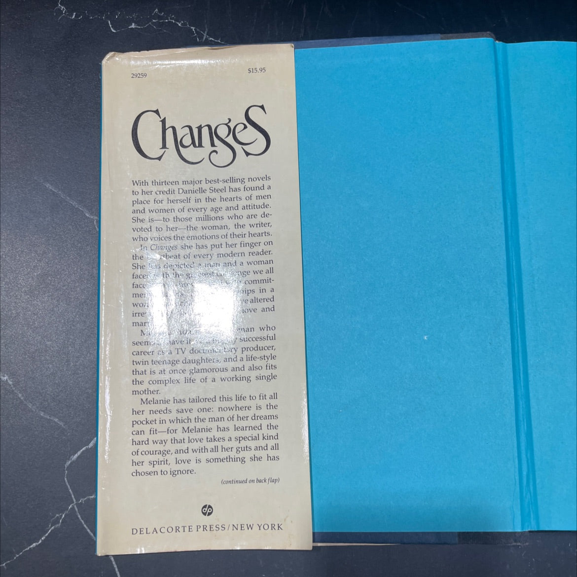 changes book, by danielle steel, 1983 Hardcover image 4